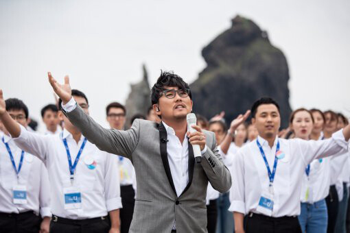 지난해 4월19일 한국 정부에 입국 거부 당한 일본의 대표적 반핵운동단체인 ‘원자력자료정보실’ 대표 반 히데유키(61)씨.