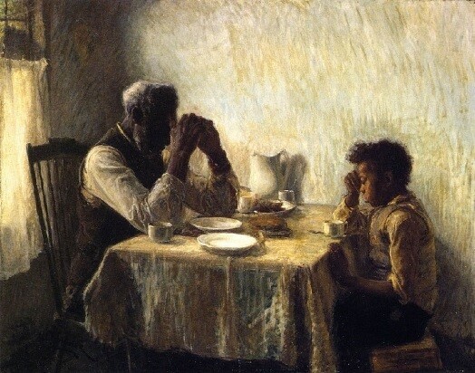 헨리 오사와 테너, ‘감사기도 드리는 가난한 사람들’ (The Thankful Poor). 1894.