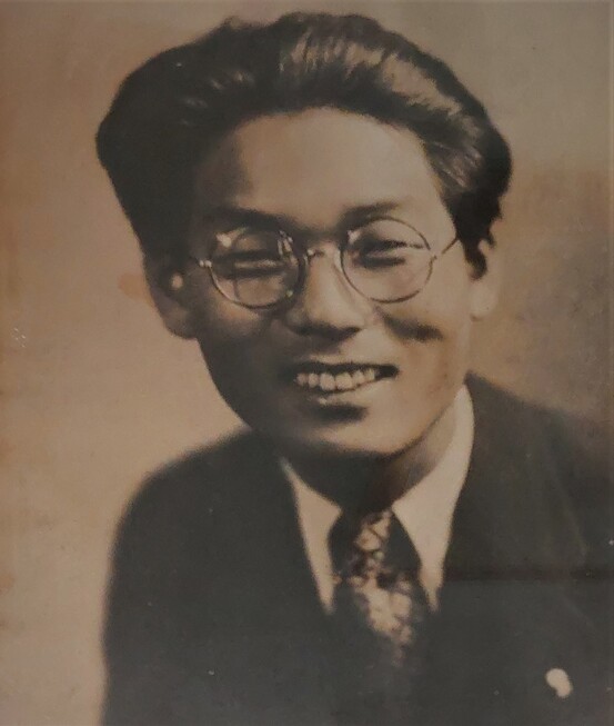 1930년대 청년 작가 시절의 김환기. 유족 제공