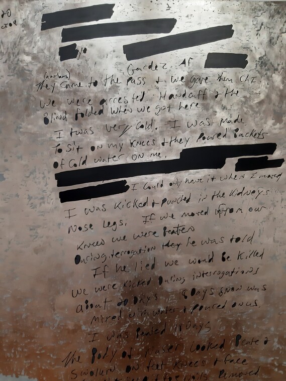 미국 정치판 구린 문서를 현대미술로…제니 홀저의 신작