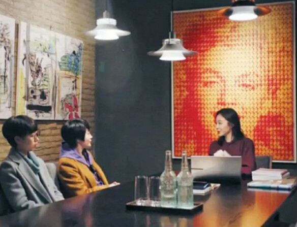 김동유의 작가의 2016년작 <마릴린 먼로(존 에프 케네디)>. 화면 갈무리