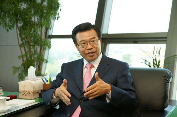 성장현 용산구청장. &lt;한겨레&gt; 자료사진