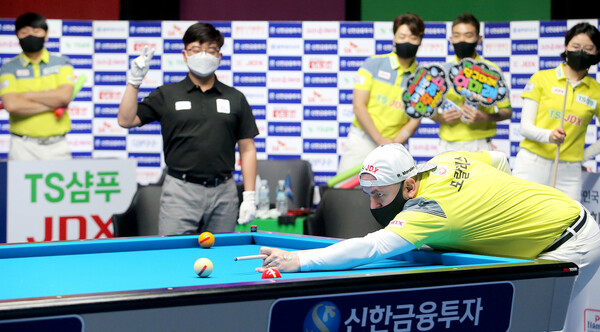 피비에이 프로당구의 로빈슨 모랄레스. PBA 투어 제공