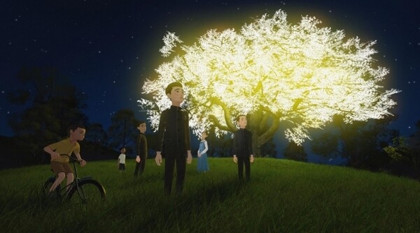 가상현실(VR) 영화 ‘시인의 방’. 문화재청 제공