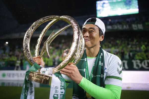 전북 현대의 이동국. 한국프로축구연맹 제공