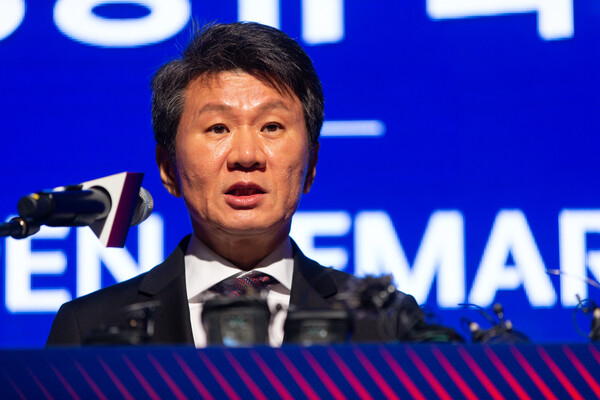 정몽규 대한축구협회 회장. 대한축구협회 제공