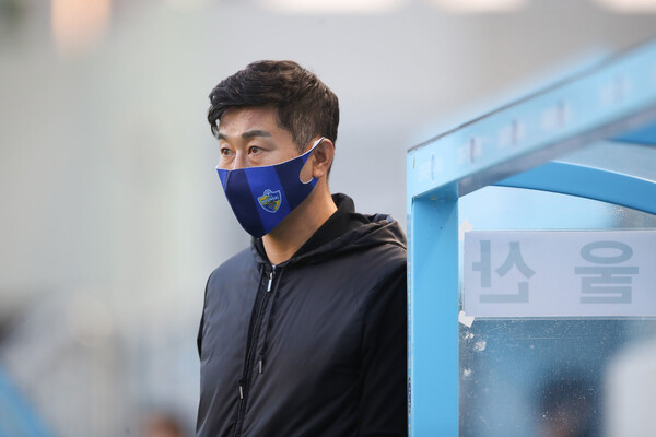 김도훈 울산 감독. 한국프로축구연맹 제공