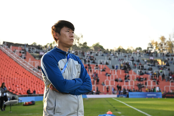 김은중 20살 이하 축구대표팀 감독. 대한축구협회 제공