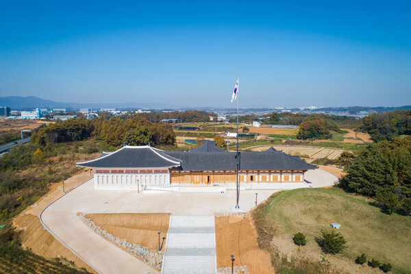 최근 충북 진천군에 조성된 보재 이상설 선생 기념관. 진천군 제공