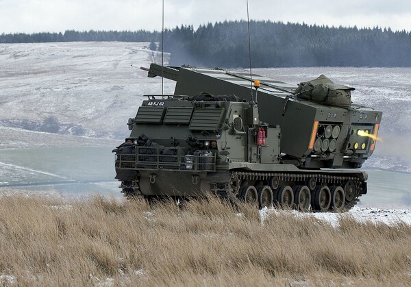 M270 다연장로켓포(MLRS). 영국 국방부