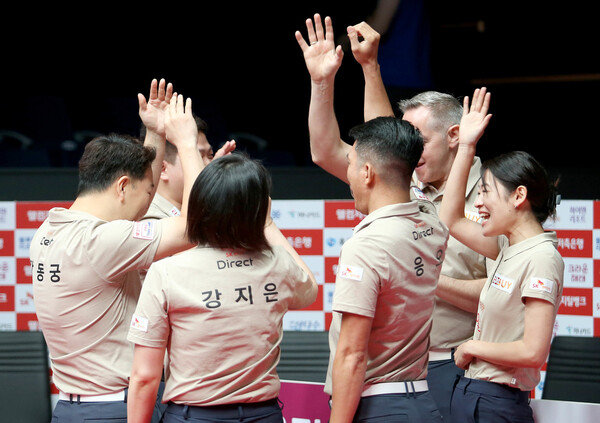 SK렌터카 선수들. PBA 제공