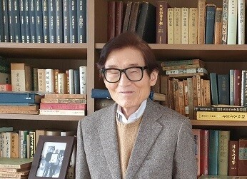 이기웅 파주출판도시 명예이사장. 허윤희 기자