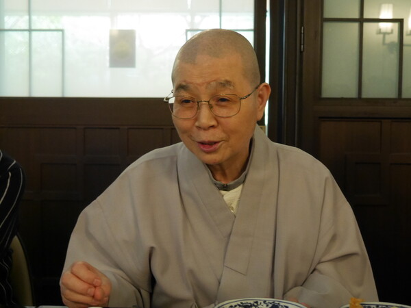 대행선연구원 연구실장 혜선 스님. 조현 종교전문기자