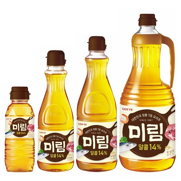 맛술 미림. 롯데칠성음료 제공