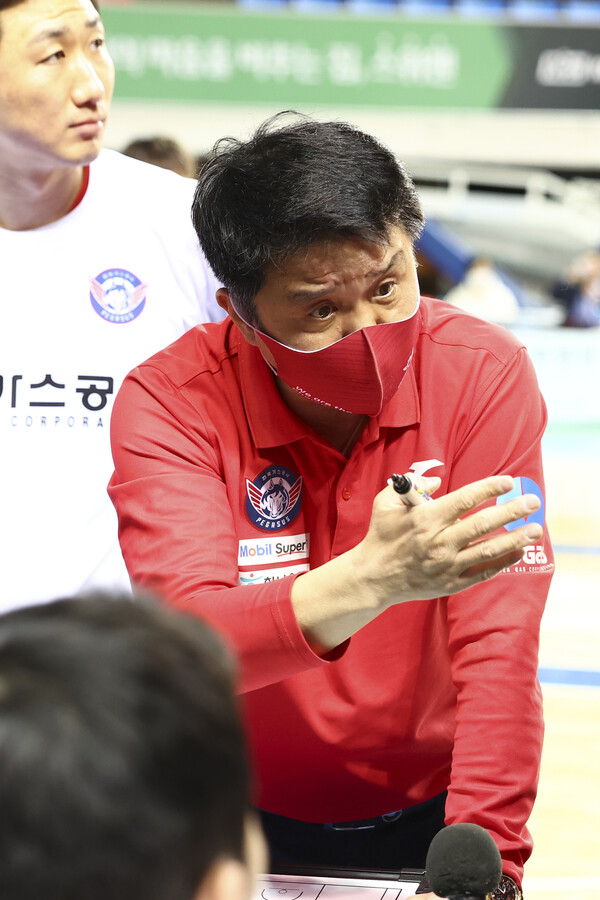 유도훈 한국가스공사 감독. KBL 제공