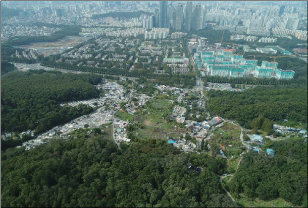 서울 강남구 구룡마을 일대. 서울시 제공