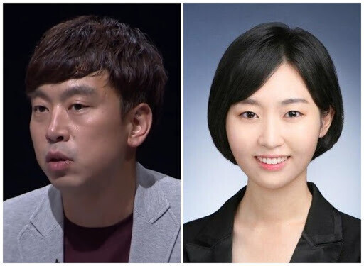 <한겨레> 김완(사진 왼쪽), 오연서(오른쪽) 기자.