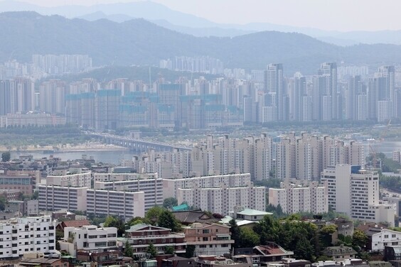 서울 남산 주변 아파트단지 모습. 사진은 기사 내용과 무관. 연합뉴스