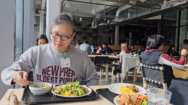 구글의 식당. 구글에서는 식당과 카페 등 모든 것이 무료다. 사진 조현 종교전문기자