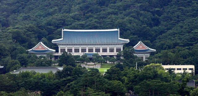청와대 전경. &lt;한겨레&gt; 자료사진