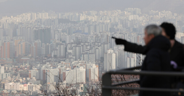 서울시내 아파트 단지 모습. 연합뉴스