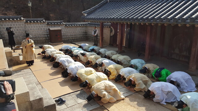 도산서원 추계향사 봉행. 도산서원 제공