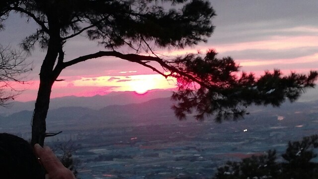 광주시 광산구 평동 복룡산 전경. 광산구 누리집 갈무리