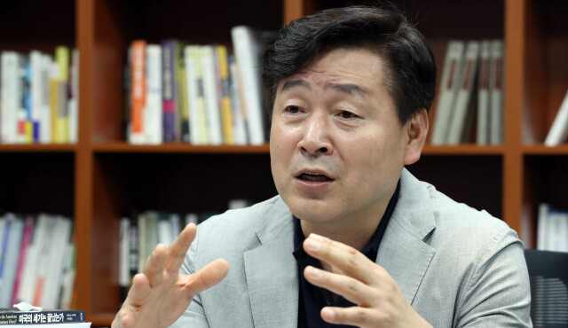 기동민 더불어민주당 의원. 한겨레 자료사진. 기동민 더불어민주당 의원. 한겨레 자료사진.