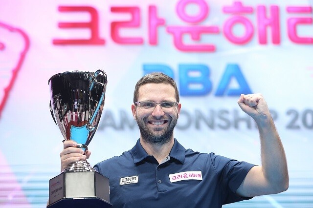 프로당구 8구단 휴온스가 우선 지명한 하비에르 팔라존. PBA 제공