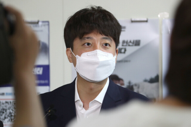 이준석 국민의힘 대표. 공동취재사진
