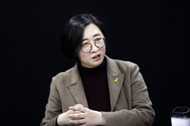 김언경 뭉클 미디어인권연구소장.                                   <한겨레> 자료사진