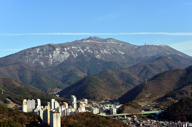 광주 무등산. 광주시 제공