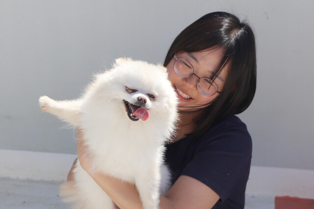 지난해 서울이 마포구 동물카페에서 구조된 동물의 최근 모습. 동물자유연대 제공