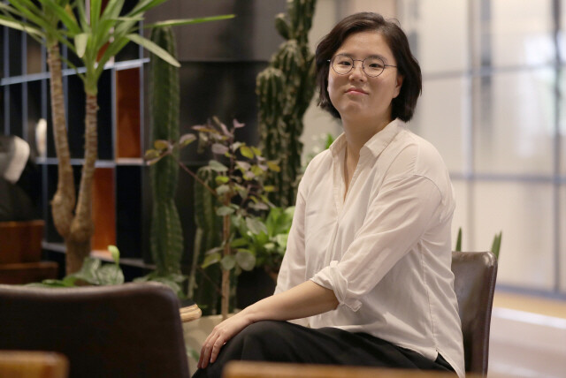 <한국방송> 이은규 피디가 20일 오후 서울 여의도 <한국방송> 신관에서 <한겨레>와 인터뷰를 하고 있다. 이종근 선임기자 root2@hani.co.kr