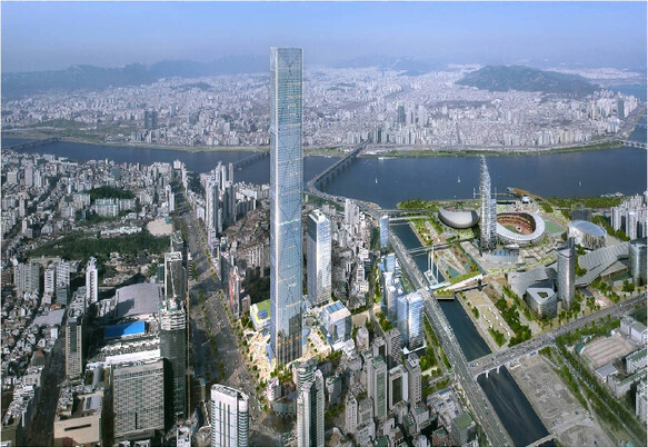 서울 삼성동 현대자동차그룹 신사옥 글로벌비즈니스센터(GBC) 조감도