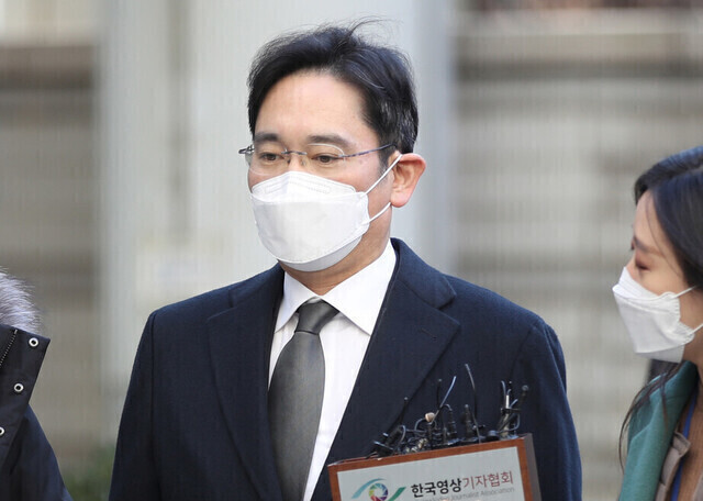 이재용 삼성전자 부회장.&lt;한겨레&gt; 자료사진