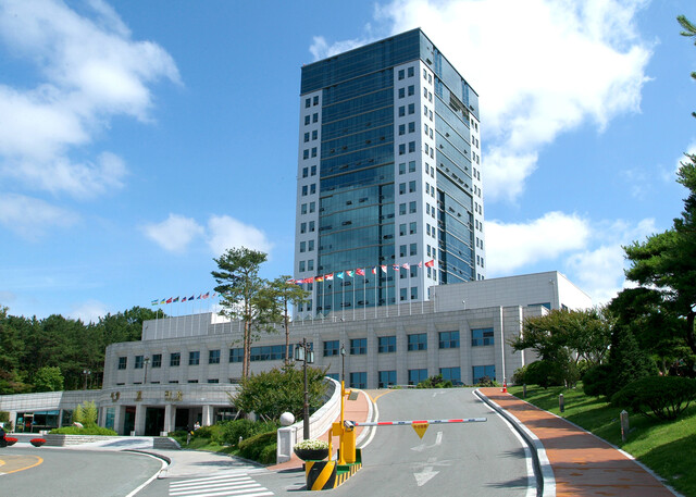 경북 경산시 진량읍에 있는 대구대학교 경산캠퍼스 성산홀(본관). 대구대 제공