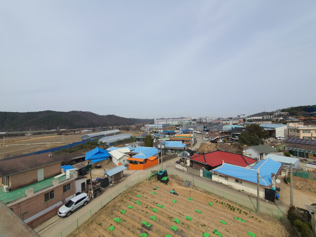 첨단 시스템 반도체 클러스터’ 국가산업단지 예정지로 지정된 경기도 용인시 처인구 이동읍 시미리 일대. 이정하 기자 jungha98@hani.co.kr