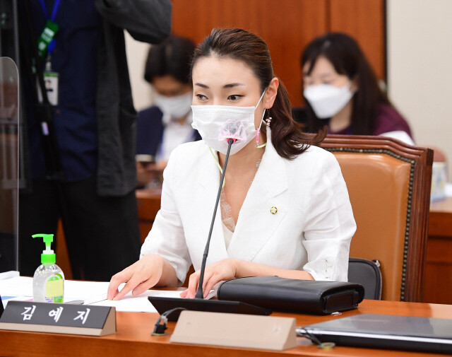 김예지 국민의힘 의원. 공동취재사진