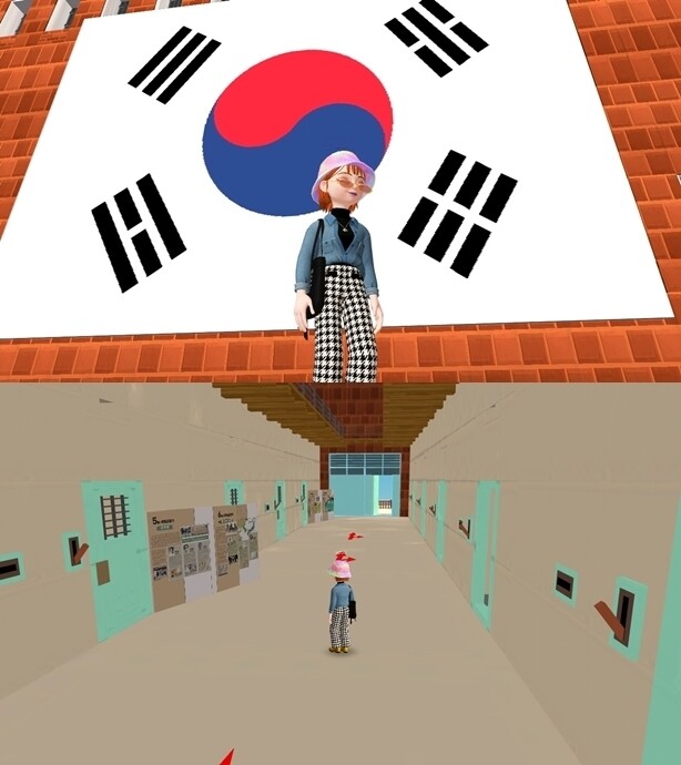 서대문형무소역사관이 메타버스 플랫폼 ‘제페토’에 구현한 역사관. 메타버스 갈무리