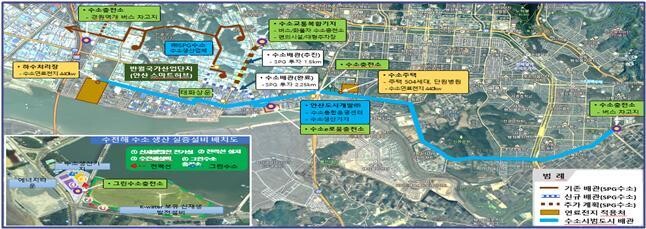 안산시 수소시범도시 사업 계획도. 안산시 제공