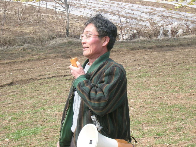 생전에 고향인 전남 보성군 유산리 부춘마을에 우리밀밭 5천평을 가꿨던 생명평화일꾼 고 백남기 농민.