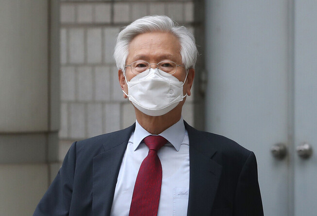 고영주 전 방송문화진흥위원회 이사장. 연합뉴스