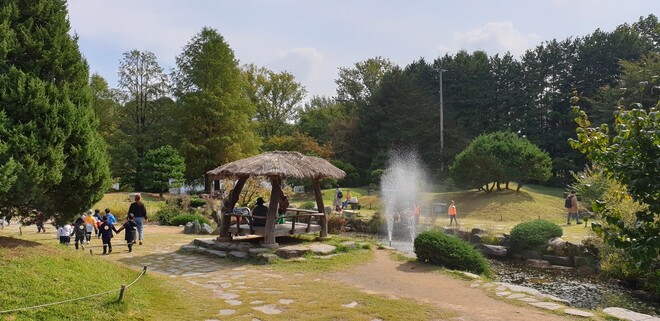경기도 오산시 물향기수목원의 모습. 경기도 제공