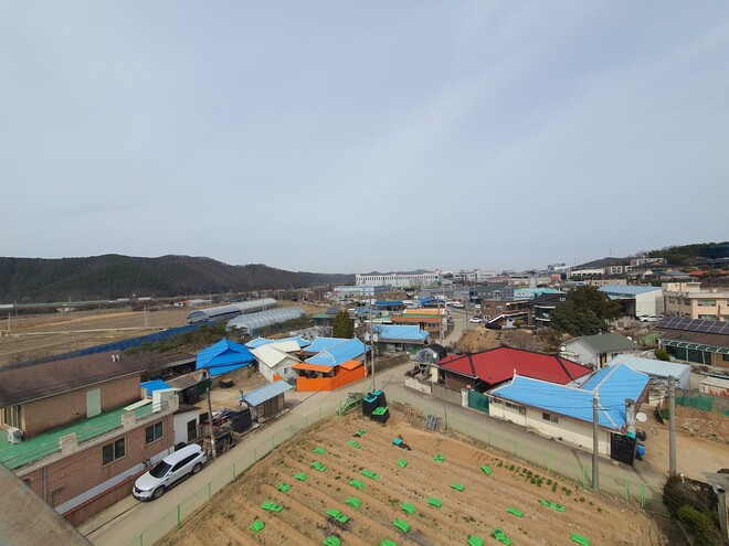 ‘첨단 시스템 반도체 클러스터’ 국가산업단지 예정지로 지정된 경기도 용인시 처인구 이동읍 시미리 일대. 이정하 기자