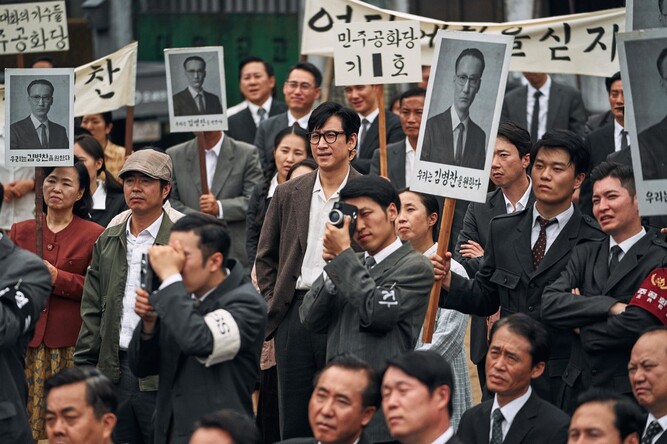 영화 <킹메이커> 스틸컷. 메가박스중앙플러스엠 제공