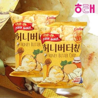 해태제과가 5월1일부터 허니버터칩 등 과자제품 8종 가격을 올린다. 해태제과 누리집 갈무리