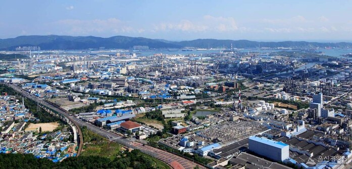 울산미포국가산단 전경. 울산시 제공