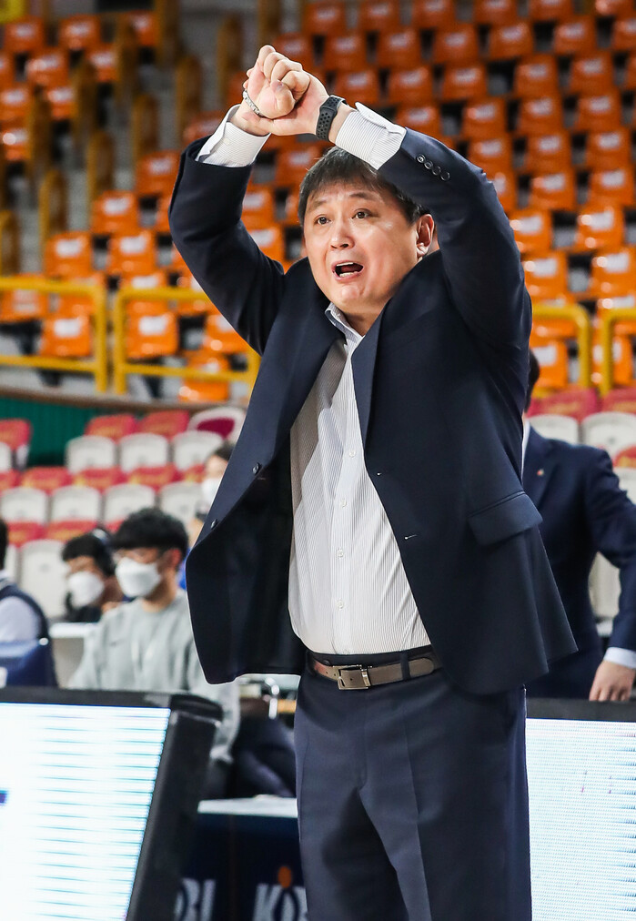 이상범 디비 감독. KBL 제공