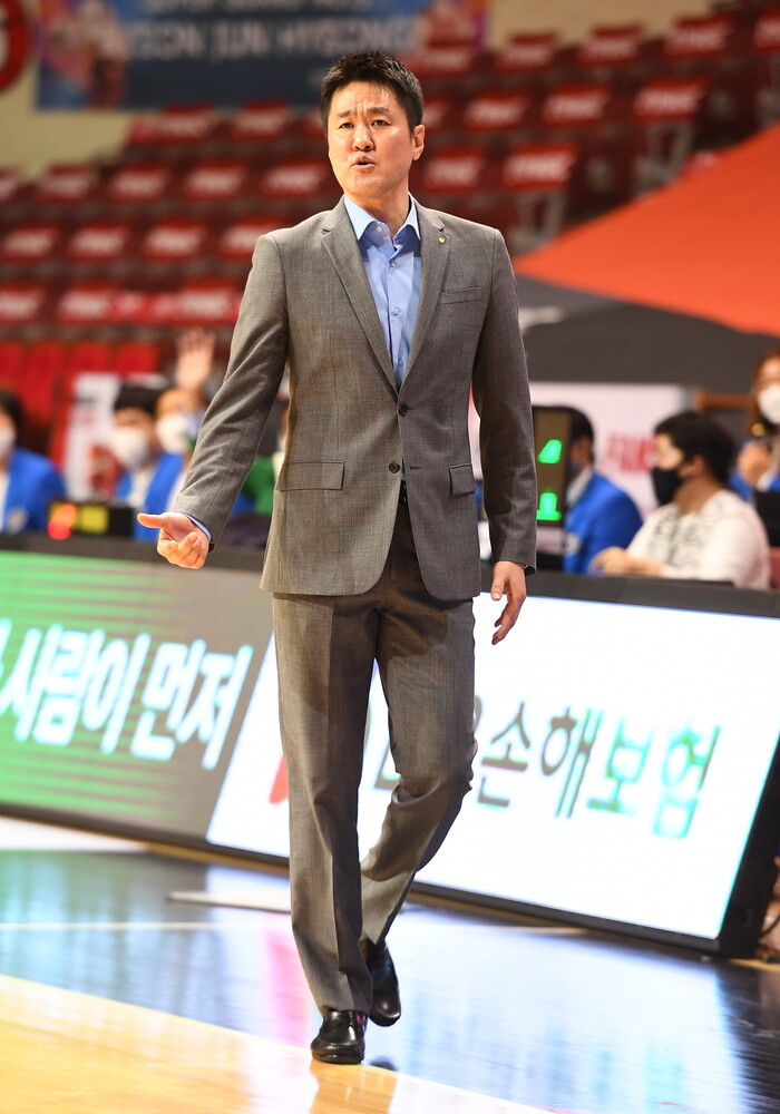 김병철 고양 오리온 감독대행. KBL 제공